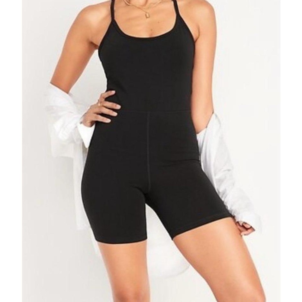 Old Navy Active Black bodysuit